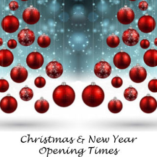 Christmas & New Year Opening Times Christmas & New Year Opening Times