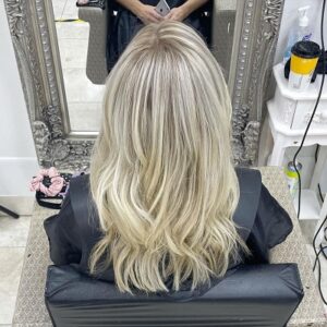 Ice White Hair Colours at Suzannes Hair Salon in Coventry