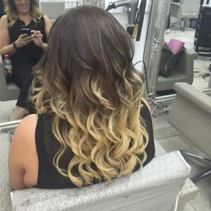 After Great Lengths hair extensions, Coventry hair salon