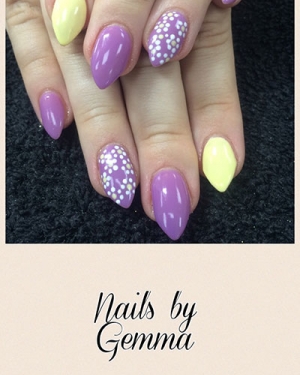 Gemma Crowthers nails at Suzannes Stoke, Coventry