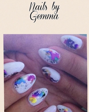 Gemma Crowthers nails at Suzannes Stoke, Coventry