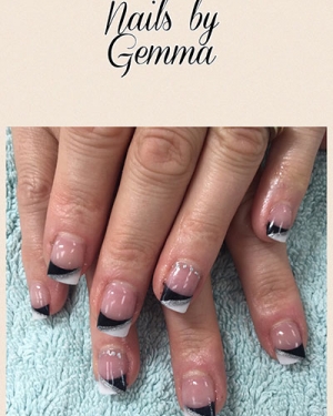Gemma Crowthers nails at Suzannes Stoke, Coventry