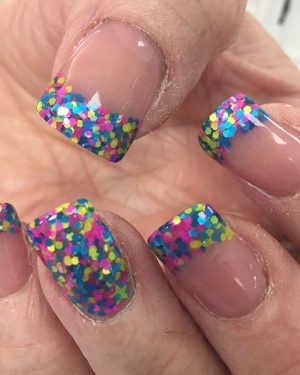 Gemma Crowthers nails at Suzannes Stoke, Coventry