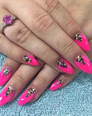 Gemma Crowthers nails at Suzannes Stoke, Coventry