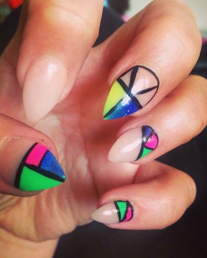 Gemma Crowthers nails at Suzannes Stoke, Coventry