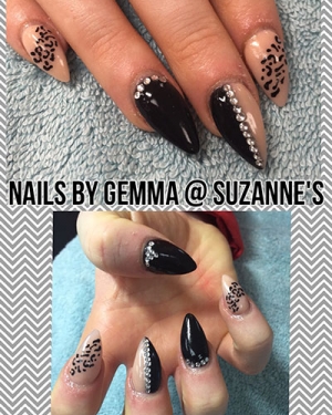 Gemma Crowthers nails at Suzannes Stoke, Coventry