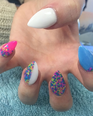 Gemma Crowthers nails at Suzannes Stoke, Coventry