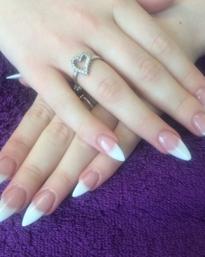 Gemma Crowthers nails at Suzannes Stoke, Coventry