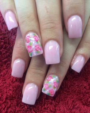 Gemma Crowthers nails at Suzannes Stoke, Coventry