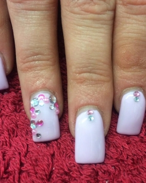 Gemma Crowthers nails at Suzannes Stoke, Coventry