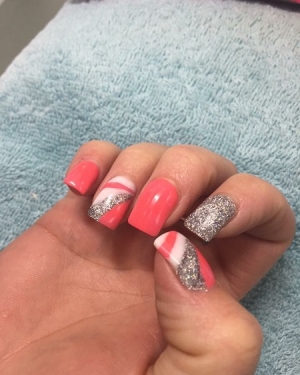 Gemma Crowthers nails at Suzannes Stoke, Coventry