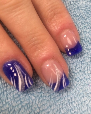 Gemma Crowthers nails at Suzannes Stoke, Coventry
