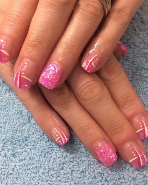 Gemma Crowthers nails at Suzannes Stoke, Coventry