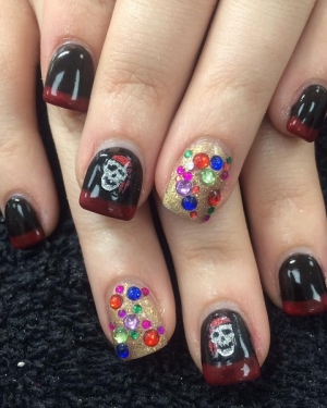 Gemma Crowthers nails at Suzannes Stoke, Coventry