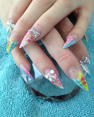 suzanne french nails at Coventry nail clinic
